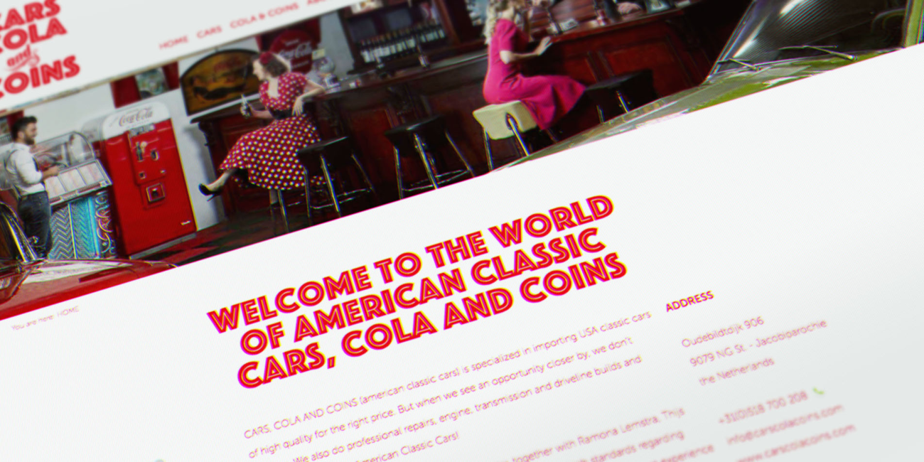 Cars Cola and Coins